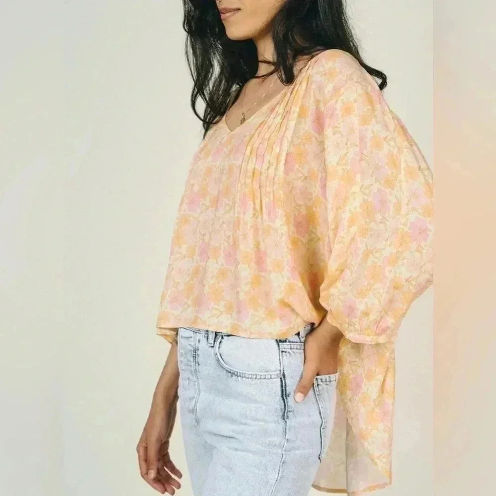Jackson Rowe  Vintage Poppy Fluttershy Top - Picture 3 of 11